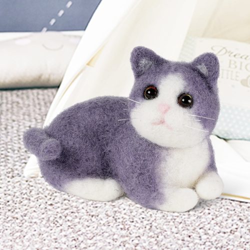 DIY Cat Needle Felting