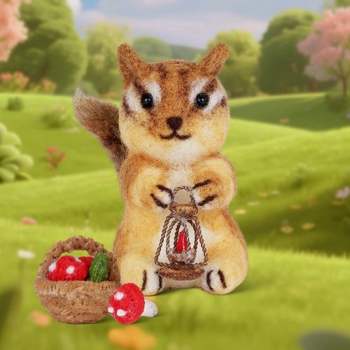 DIY Woodland Creature Felting Set