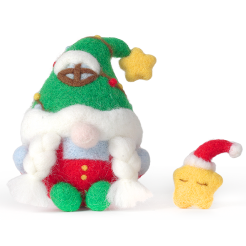 Christmas Gnome Felt Decoration