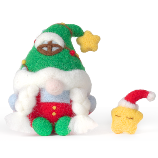Christmas Gnome Felt Decoration