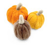DIY pumpkin  Needle Felting