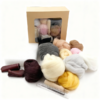 DIY Wool Felting Craft Kit (11 Colors)