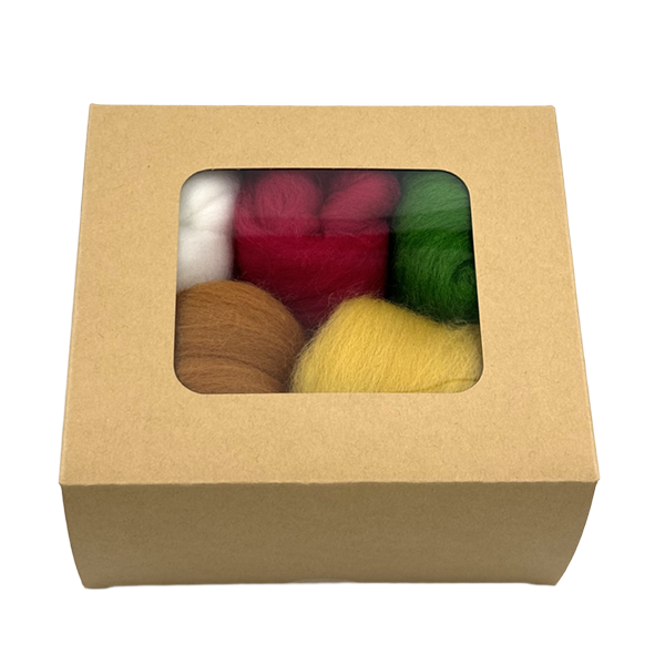 DIY Wool Felting Craft Kit (5 Colors)