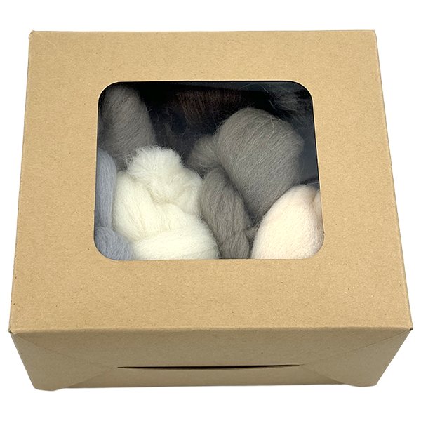 DIY Wool Felting Craft Kit (7 Colors)