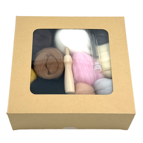 DIY Wool Felting Craft Kit (11 Colors)
