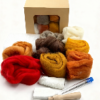 DIY Wool Felting Craft Kit (8 Colors)