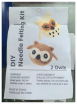 DIY Wool Felting Craft Kit (Owl Theme)